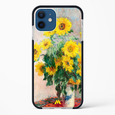 Bouquet of Sunflowers [Claude Monet] Impact Drop Protection Case (Apple)