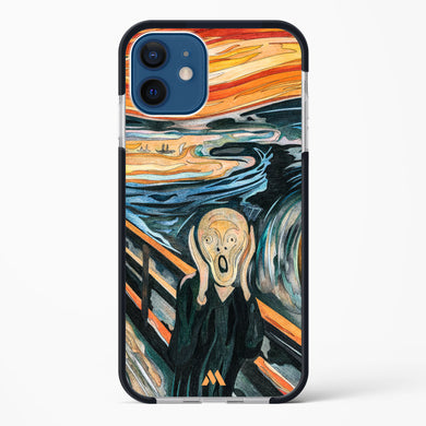 The Scream in Technicolor [Edvard Munch] Impact Drop Protection Case (Apple)