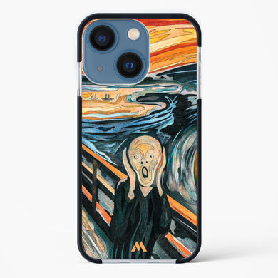The Scream in Technicolor [Edvard Munch] Impact Drop Protection Case (Apple)