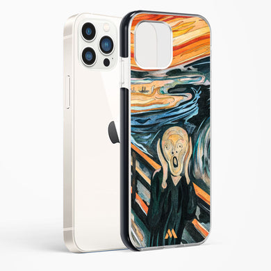 The Scream in Technicolor [Edvard Munch] Impact Drop Protection Case (Apple)
