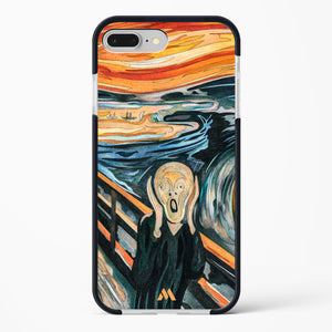The Scream in Technicolor [Edvard Munch] Impact Drop Protection Case (Apple)