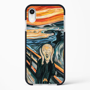 The Scream in Technicolor [Edvard Munch] Impact Drop Protection Case (Apple)