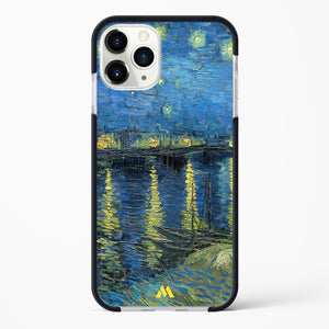 Starry Night Over the Rhone [Van Gogh] Impact Drop Protection Case (Apple)