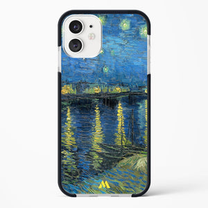 Starry Night Over the Rhone [Van Gogh] Impact Drop Protection Case (Apple)