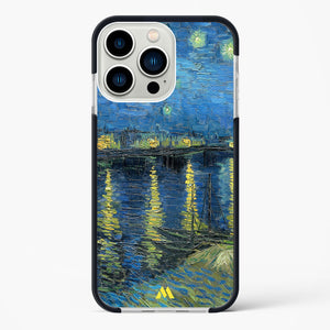 Starry Night Over the Rhone [Van Gogh] Impact Drop Protection Case (Apple)