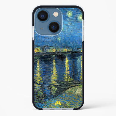 Starry Night Over the Rhone [Van Gogh] Impact Drop Protection Case (Apple)