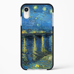 Starry Night Over the Rhone [Van Gogh] Impact Drop Protection Case (Apple)