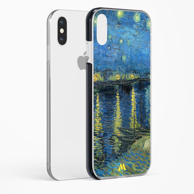 Starry Night Over the Rhone [Van Gogh] Impact Drop Protection Case (Apple)