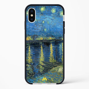 Starry Night Over the Rhone [Van Gogh] Impact Drop Protection Case (Apple)