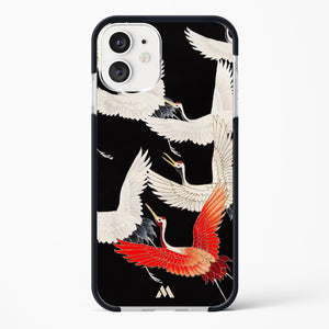 Furisode With A Myriad Of Flying Cranes Impact Drop Protection Case (Apple)