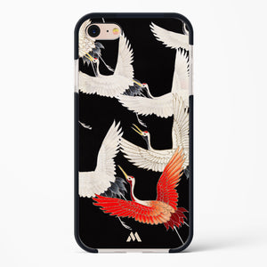 Furisode With A Myriad Of Flying Cranes Impact Drop Protection Case (Apple)