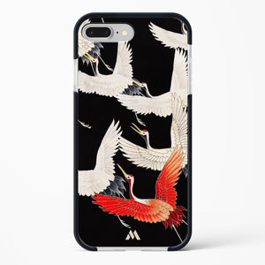 Furisode With A Myriad Of Flying Cranes Impact Drop Protection Case (Apple)