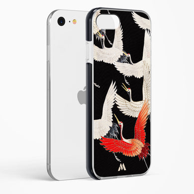 Furisode With A Myriad Of Flying Cranes Impact Drop Protection Case (Apple)