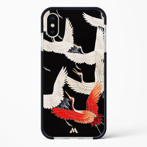 Furisode With A Myriad Of Flying Cranes Impact Drop Protection Case (Apple)