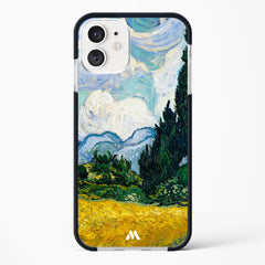 Wheat Field with Cypresses [Van Gogh] Impact Drop Protection Case (Apple)