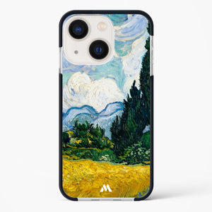 Wheat Field with Cypresses [Van Gogh] Impact Drop Protection Case (Apple)
