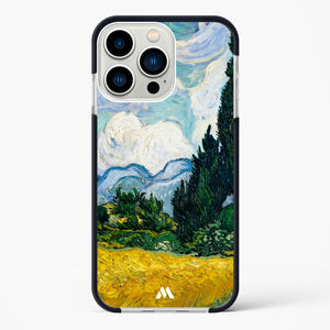 Wheat Field with Cypresses [Van Gogh] Impact Drop Protection Case (Apple)
