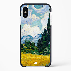 Wheat Field with Cypresses [Van Gogh] Impact Drop Protection Case (Apple)