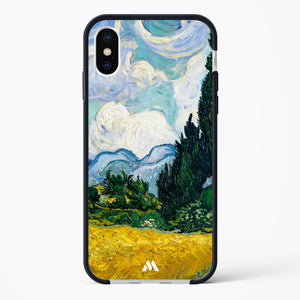 Wheat Field with Cypresses [Van Gogh] Impact Drop Protection Case (Apple)
