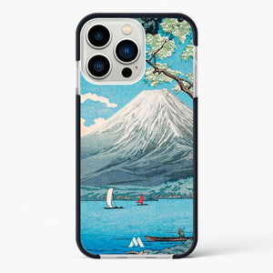 Mount Fuji from Lake Yamanaka [Hiroaki Takahashi] Impact Drop Protection Case (Apple)