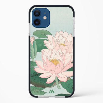Water Lily [Ohara Koson] Impact Drop Protection Case (Apple)