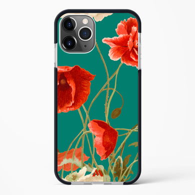 Vintage Poppy Field Impact Drop Protection Case (Apple)