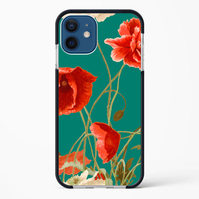 Vintage Poppy Field Impact Drop Protection Case (Apple)