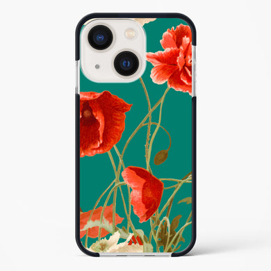 Vintage Poppy Field Impact Drop Protection Case (Apple)