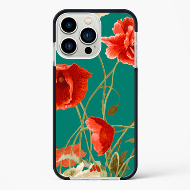 Vintage Poppy Field Impact Drop Protection Case (Apple)