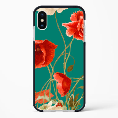 Vintage Poppy Field Impact Drop Protection Case (Apple)