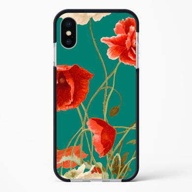 Vintage Poppy Field Impact Drop Protection Case (Apple)