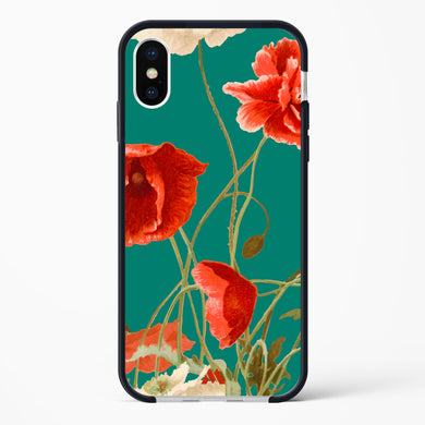 Vintage Poppy Field Impact Drop Protection Case (Apple)