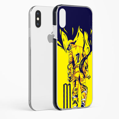 MS Dhoni Greatest Finisher Impact Drop Protection Case (Apple)