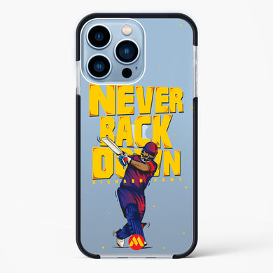 Rishabh Pant Never Back Down Impact Drop Protection Case (Apple)