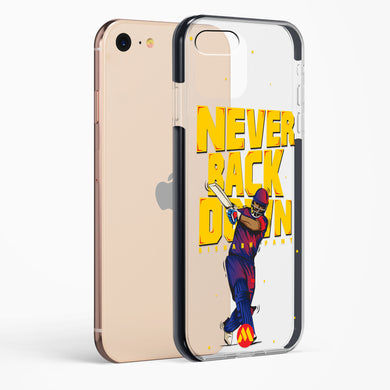 Rishabh Pant Never Back Down Impact Drop Protection Case (Apple)