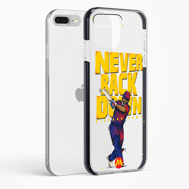 Rishabh Pant Never Back Down Impact Drop Protection Case (Apple)