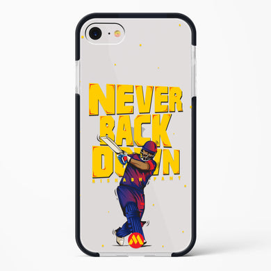 Rishabh Pant Never Back Down Impact Drop Protection Case (Apple)