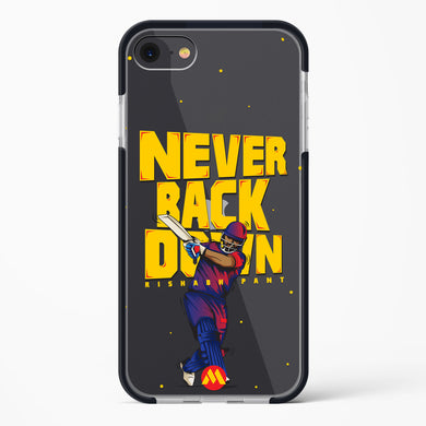 Rishabh Pant Never Back Down Impact Drop Protection Case (Apple)