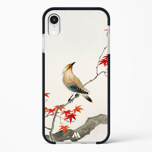 Japanese Plague bird On Maple [Ohara Koson] Impact Drop Protection Case (Apple)