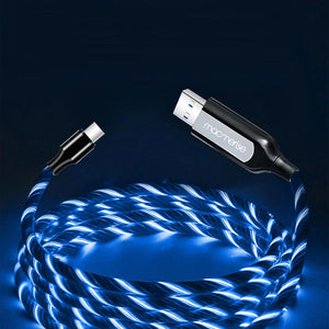 Type-C Android Blue LED Charging Cable (Illume)