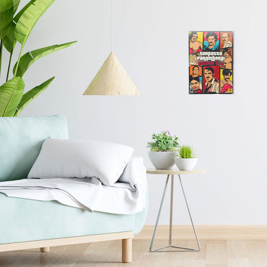 Sarpatta Parambarai-Madras City Metal-Poster