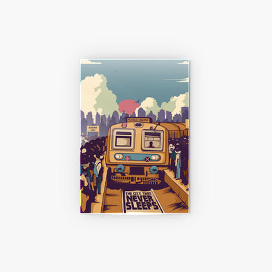 The City That Never Sleeps Metal-Poster