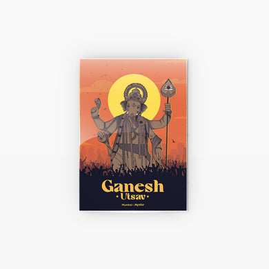 Ganesh Utsav Metal-Poster
