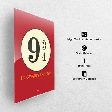 Hogwarts Express Metal-Poster