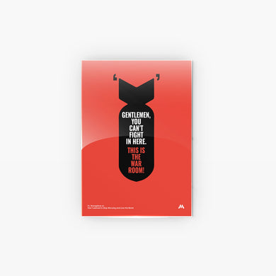 Dr Strangelove War Room Metal-Poster