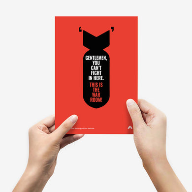 Dr Strangelove War Room Metal-Poster