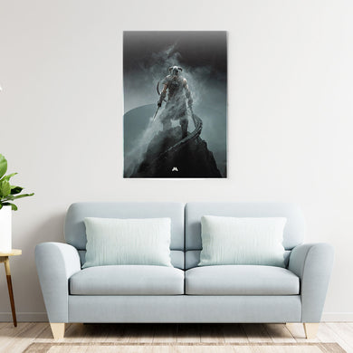 Elder Scrolls Skyrim Dovakiin Metal-Poster