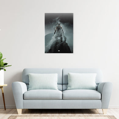 Elder Scrolls Skyrim Dovakiin Metal-Poster