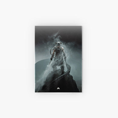 Elder Scrolls Skyrim Dovakiin Metal-Poster