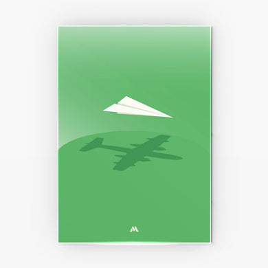 You Are Who You Think You Are Metal-Poster